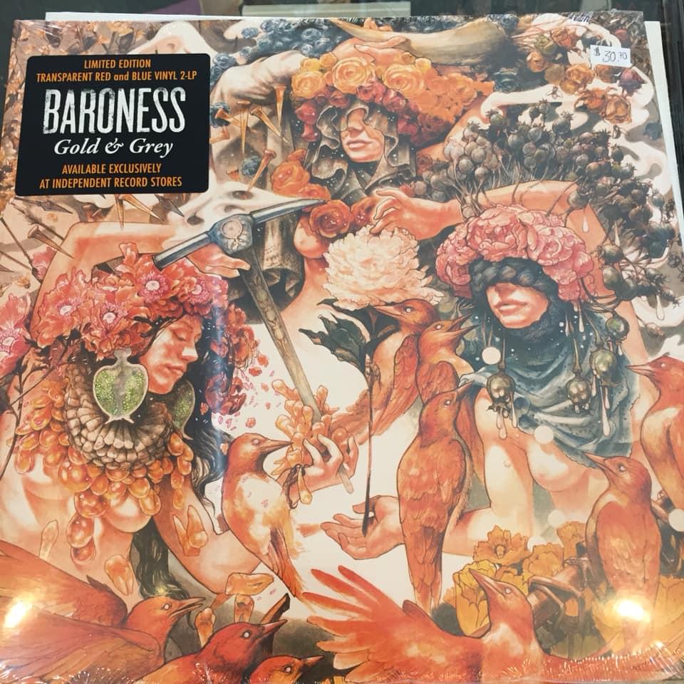 The new Baroness LP on colored... - ORANGE RECORDS FARGO