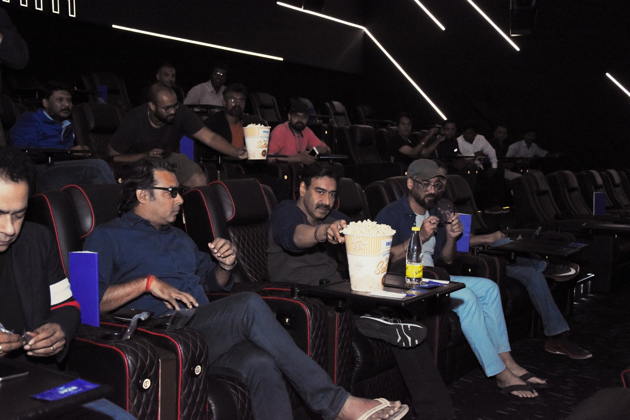 PVR INOX Ltd - Ajay Devgn visits INOX, South City, Kolkata...