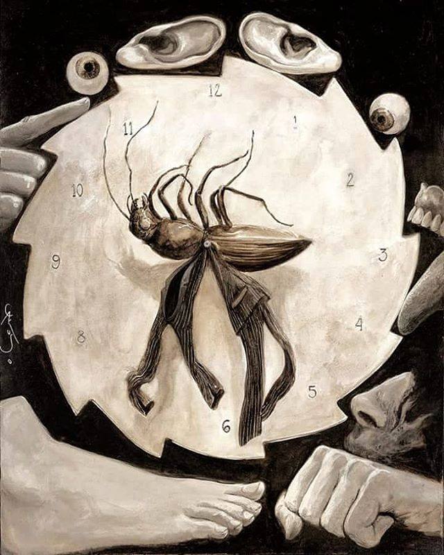Metamorfosis de Kafka ilustración