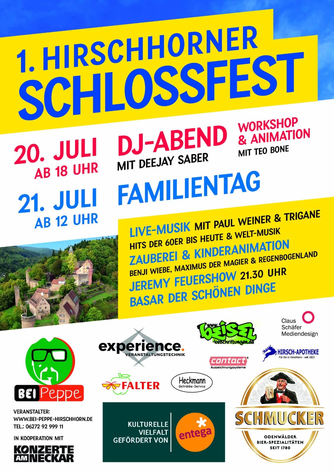 Dj Saber Save The Date Sa 20 07 2019 Hirschhorner Facebook
