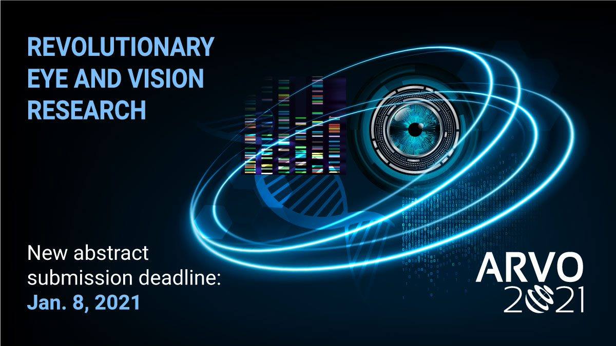 ARVO - Reminder: The #ARVO2021 deadline for abstract submissions is ...