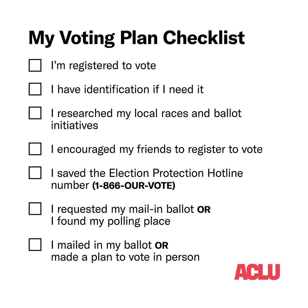 Here is a check list one should... - Old Bridge Democrats | Facebook