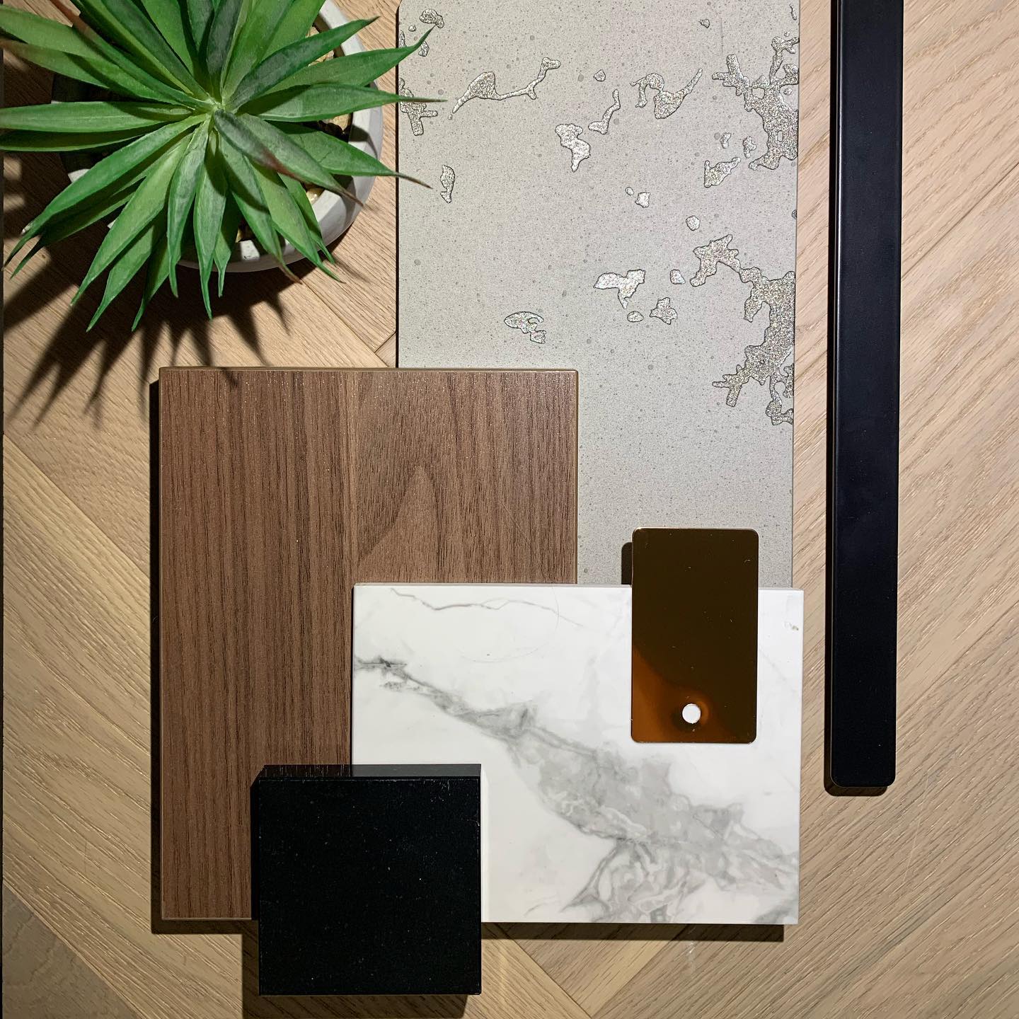 View of Loop - Sneak peak of the finishes for our upcoming master retreat and ...