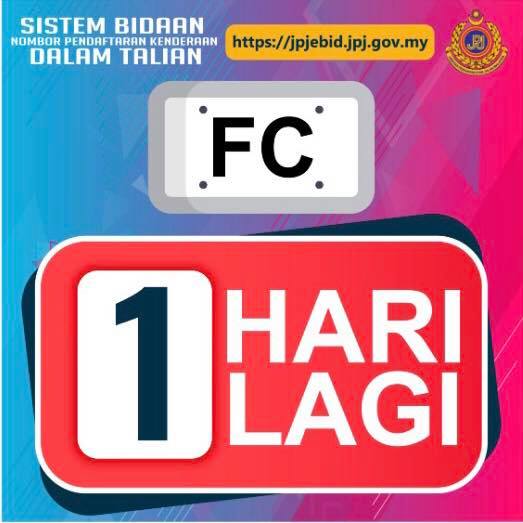 Jabatan Pengangkutan Jalan Malaysia Jpjebid Sistem Bidaan Nombor Pendaftaran Kenderaan Dalam Talian Https Jpjebid Jpj Gov My Ebid Jom Ikuti Media Sosial Rasmi Jpj Untuk Perkembangan Terkini Digitalisasikearahintegriti Jpjmalaysia