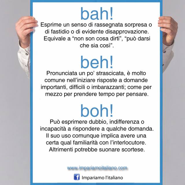 Speak Italian