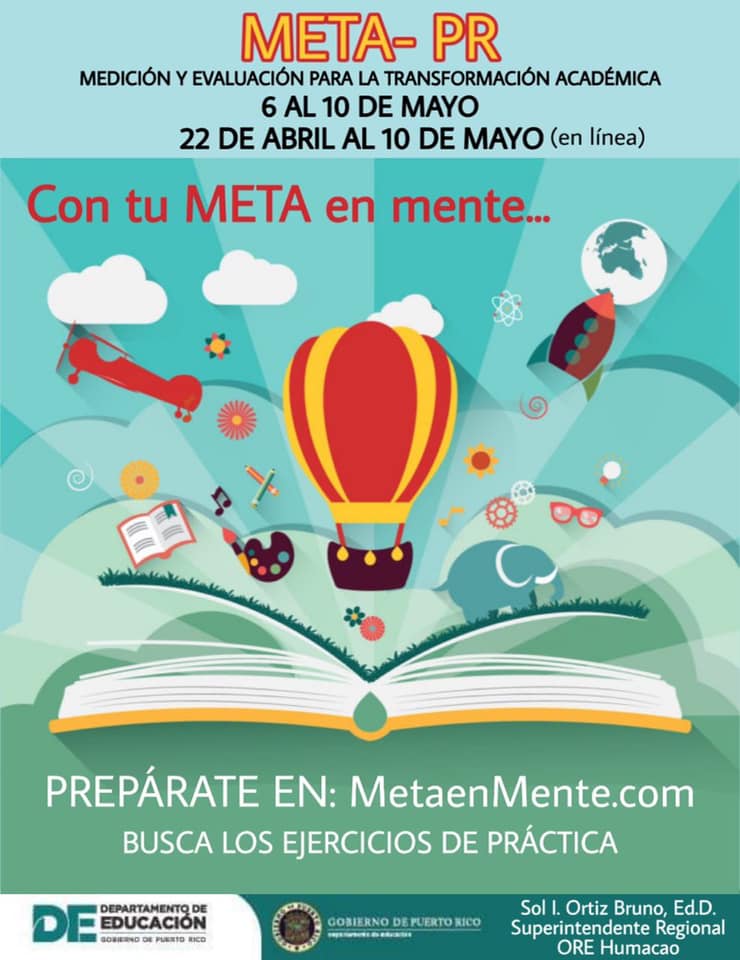 Prepárate junto con tus... - Departamento de Educación | Facebook