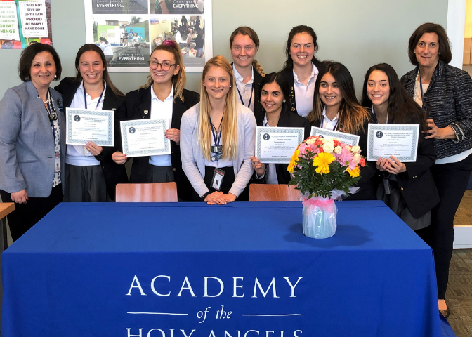 Several members of the Class... - Academy of the Holy Angels