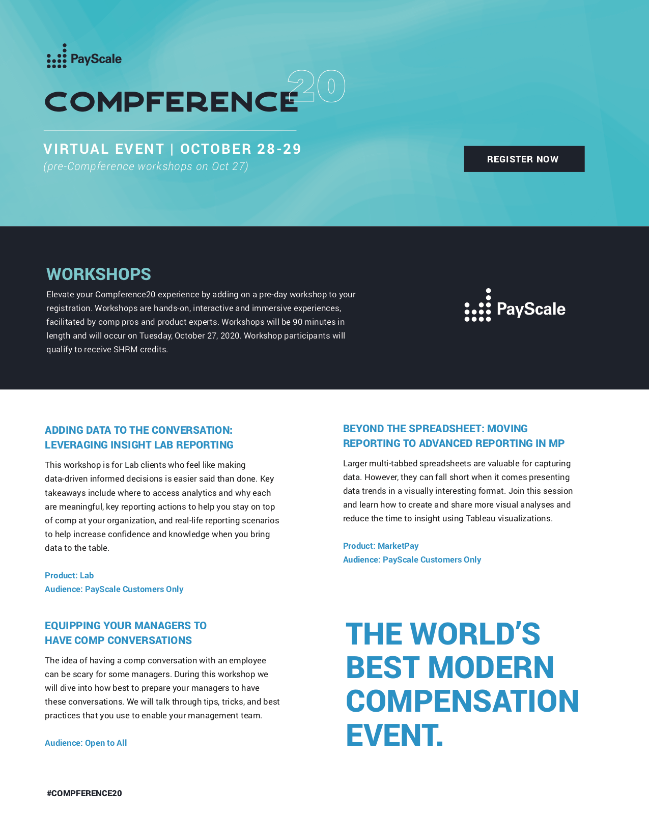 Payscale - ICYMI: #Compference20 has been converted into a...