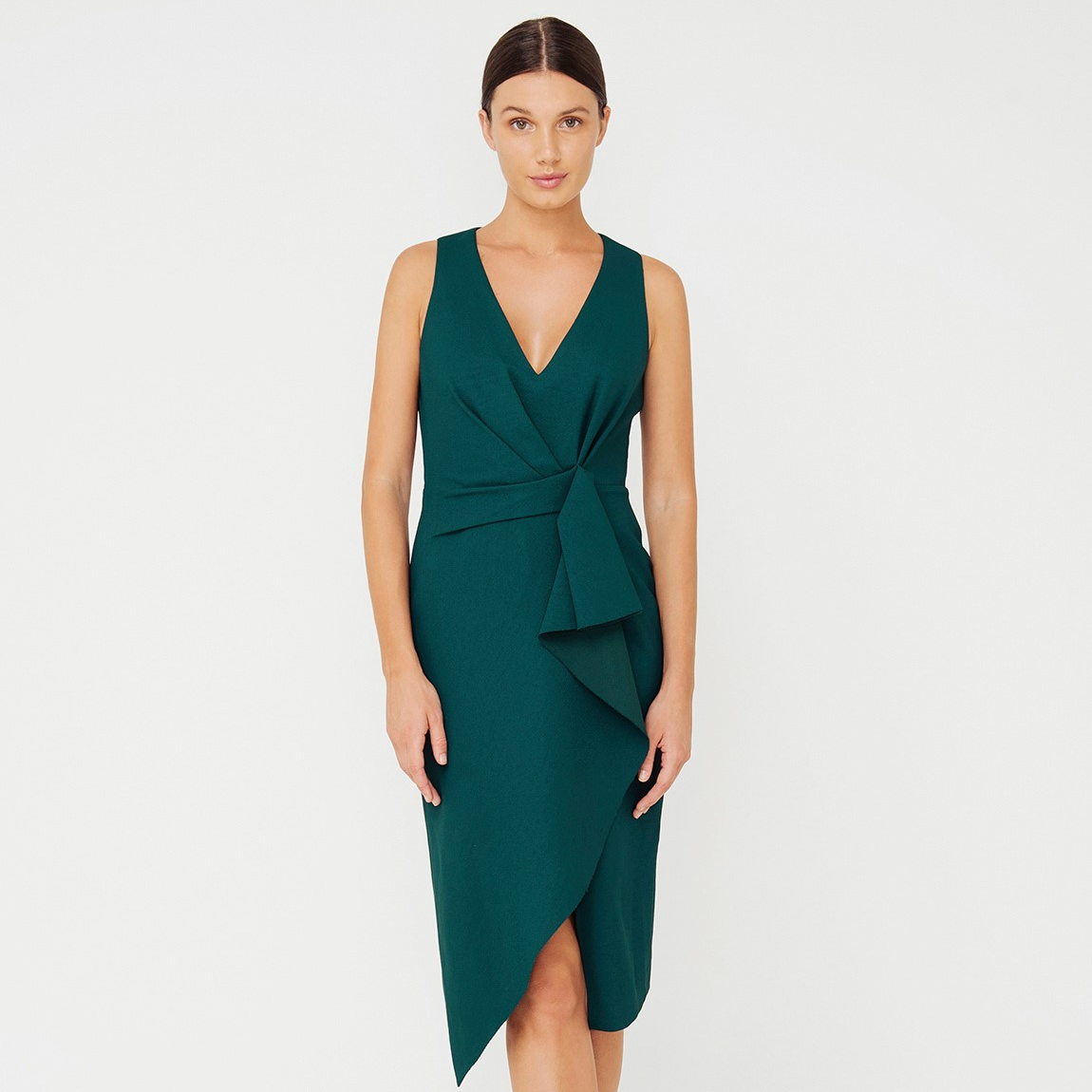 green emerald velvet dress Sheike - Freedom Dress Green (Size 18)  Goldie's