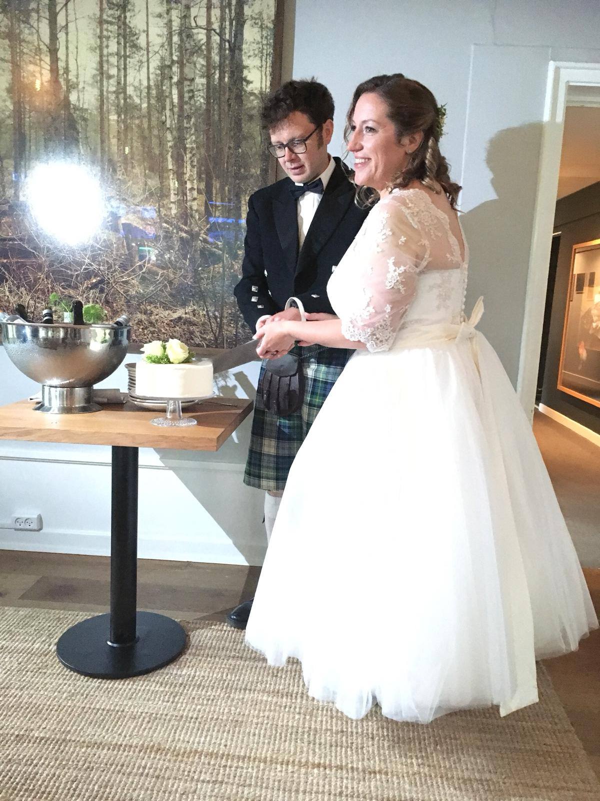 danish wedding dress designers For her traditional in Denmark, this stylist designed her own wedding with her mother: https://bit.ly/47Shg0S Size:L | ITA 44 | EU 40 | UK 12 | US 8 Sale Maxi Dress saudi arabia bridal dresses 'Women''s Brown Print Giulietta