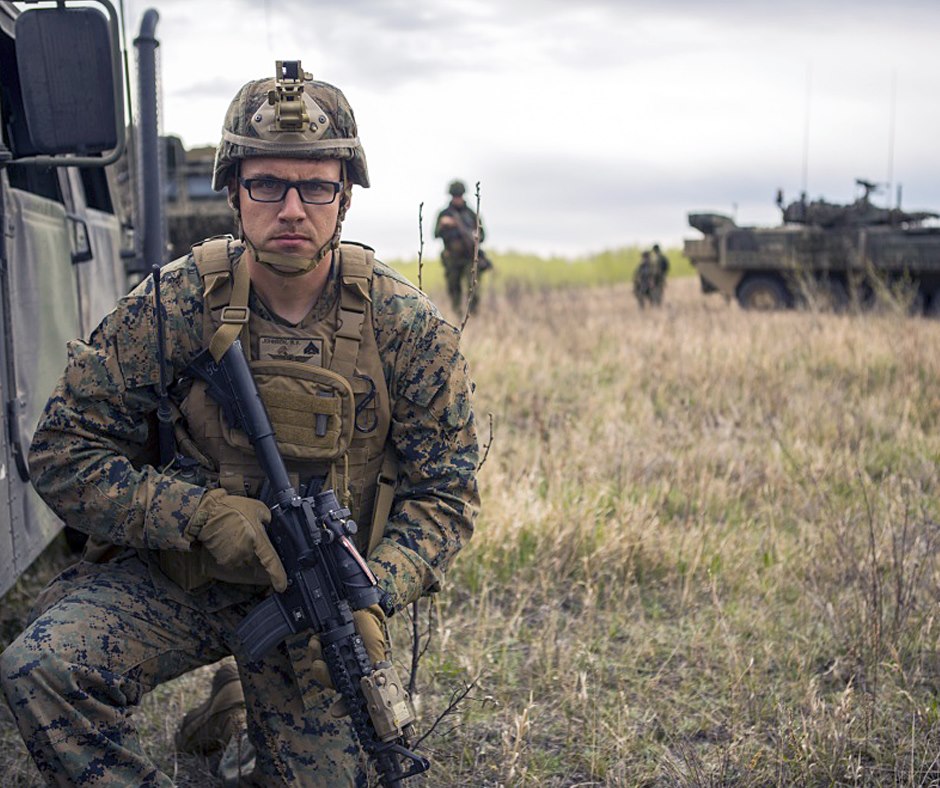 Marine Forces Reserve - U.S. Marine Corps Cpl. William Johnson, a joint ...