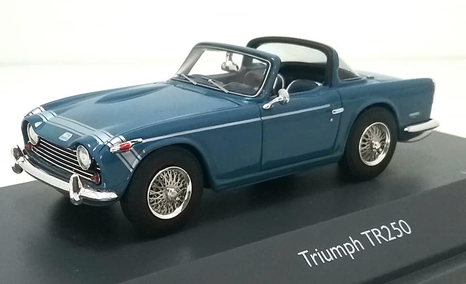 Mint Models - New from Schuco Triumph TR250 Blue in 1:43... | Facebook
