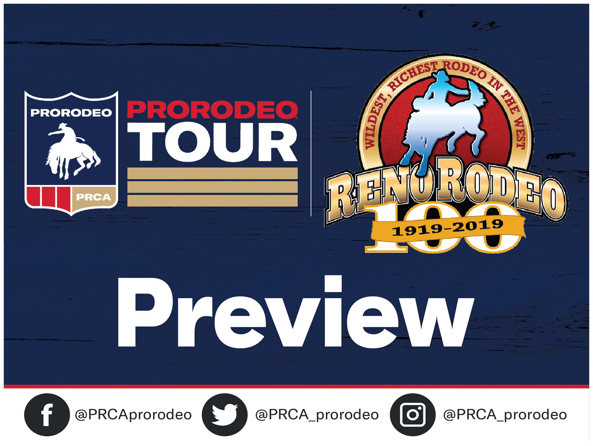 PRCA ProRodeo - 𝟙𝟘𝟘𝕥𝕙 𝔼𝕕𝕚𝕥𝕚𝕠𝕟 𝕠𝕗 ℝ𝕖𝕟𝕠 ℝ𝕠𝕕𝕖𝕠 • • • • The...