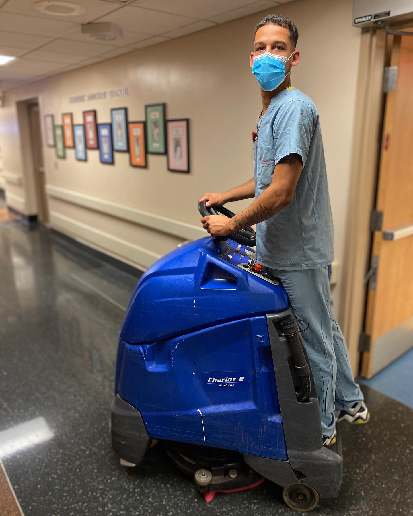 HCA - This friendly face #beyondthemask is Michael, of our ...