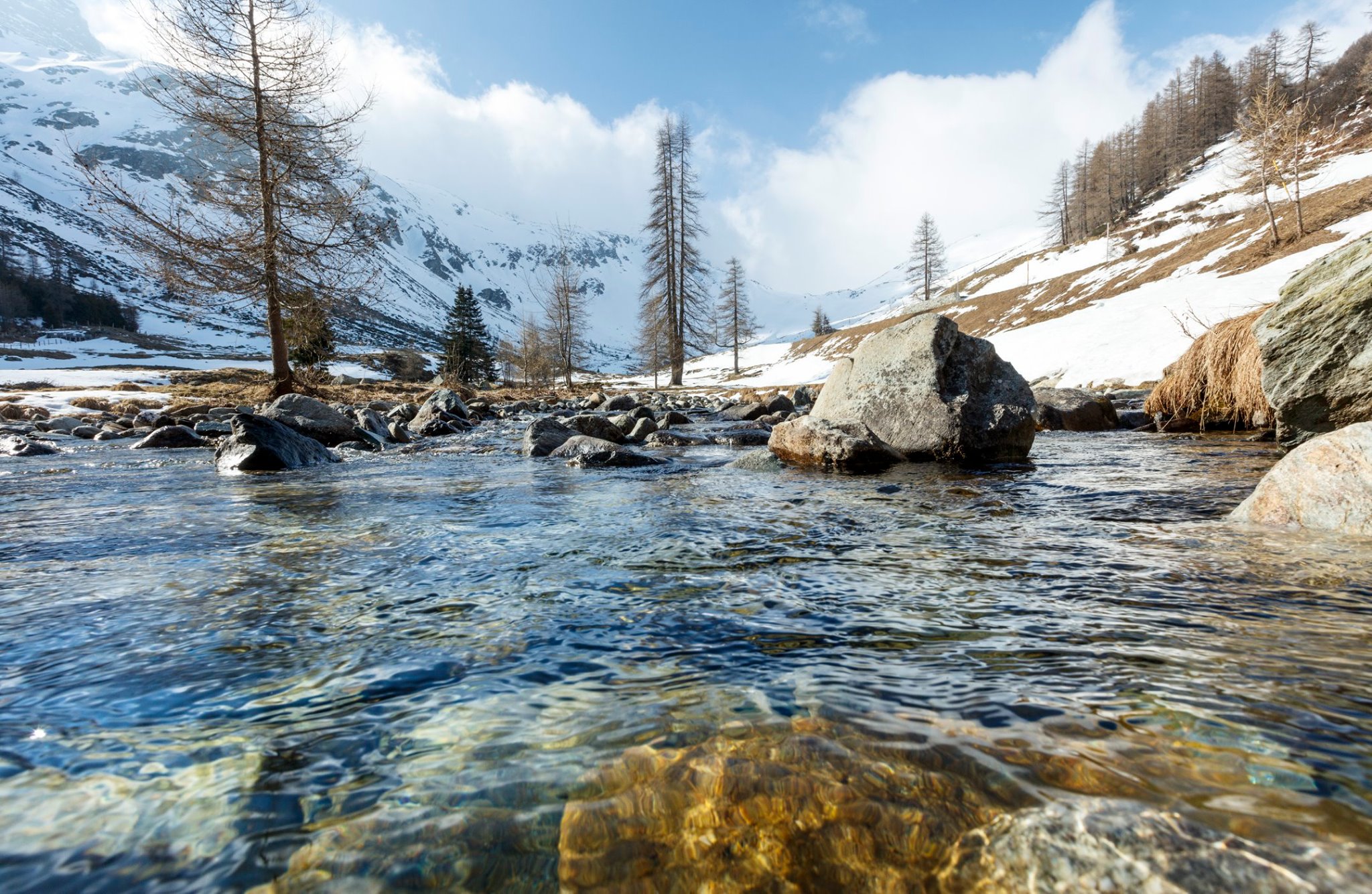 Endlich Wird S Warmer Der Schnee Viamala Echt