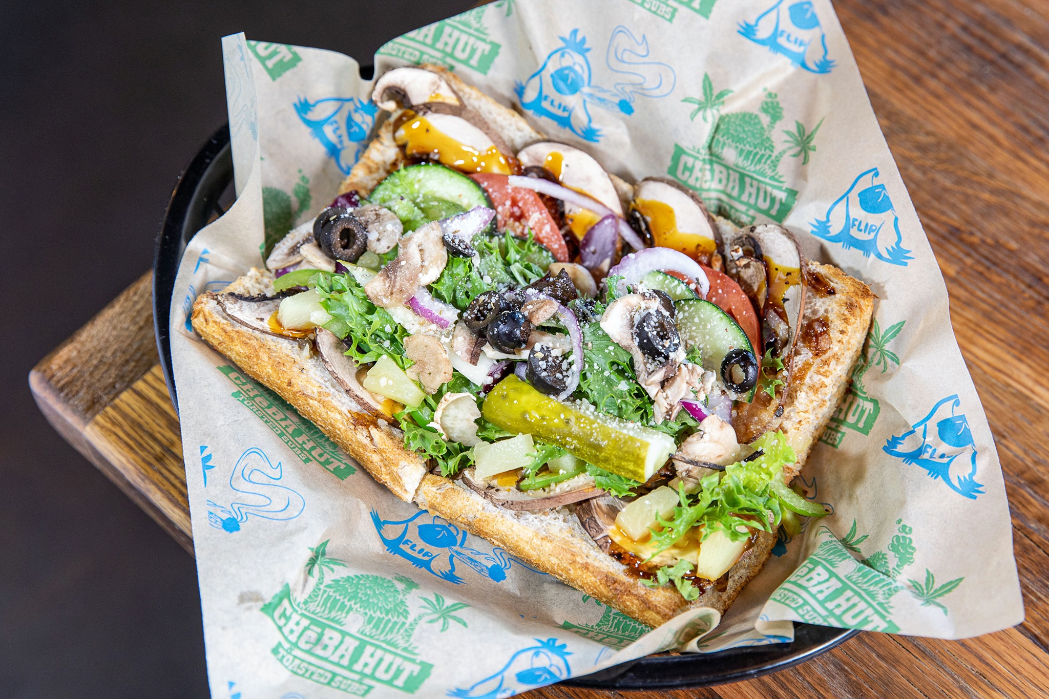 Today is National Vegetarian... - Cheba Hut "Toasted" Subs