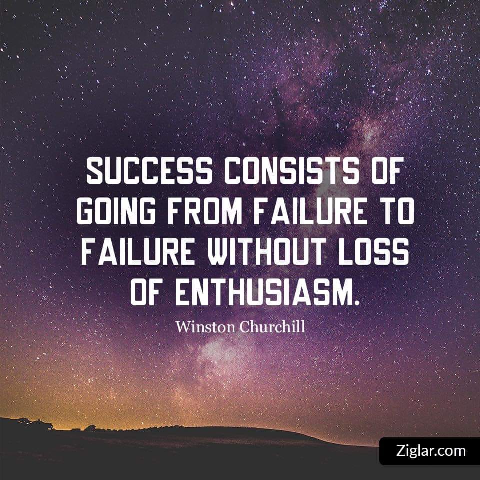 Our greatest lessons come from failure. We also build our emotional ...