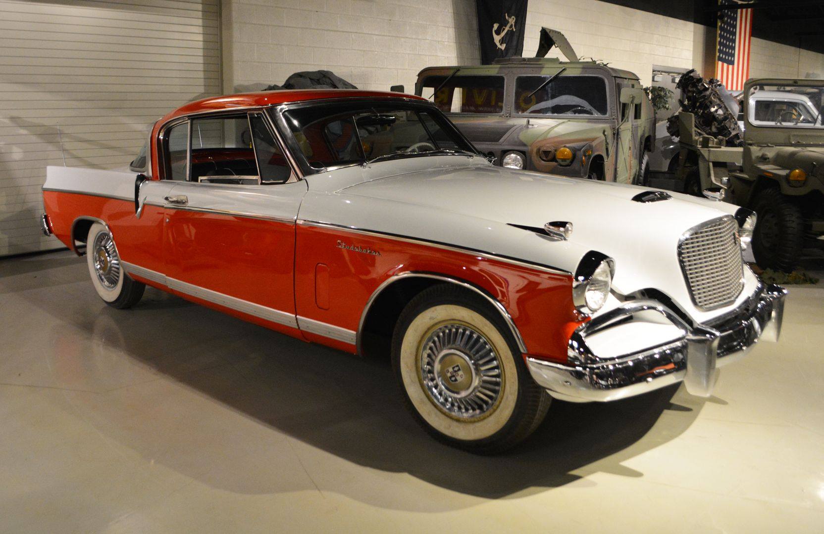 Studebaker National Museum - This 1956 Studebaker Golden Hawk is the ...