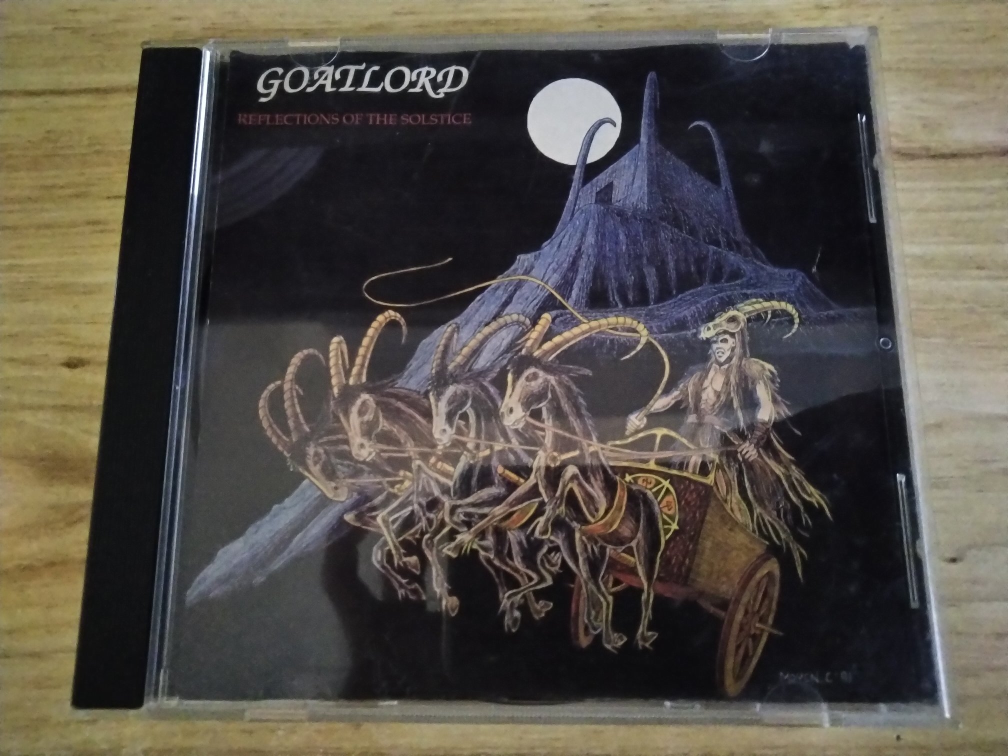 Official Goatlord - Reflections Of The Solstice woven patches are 