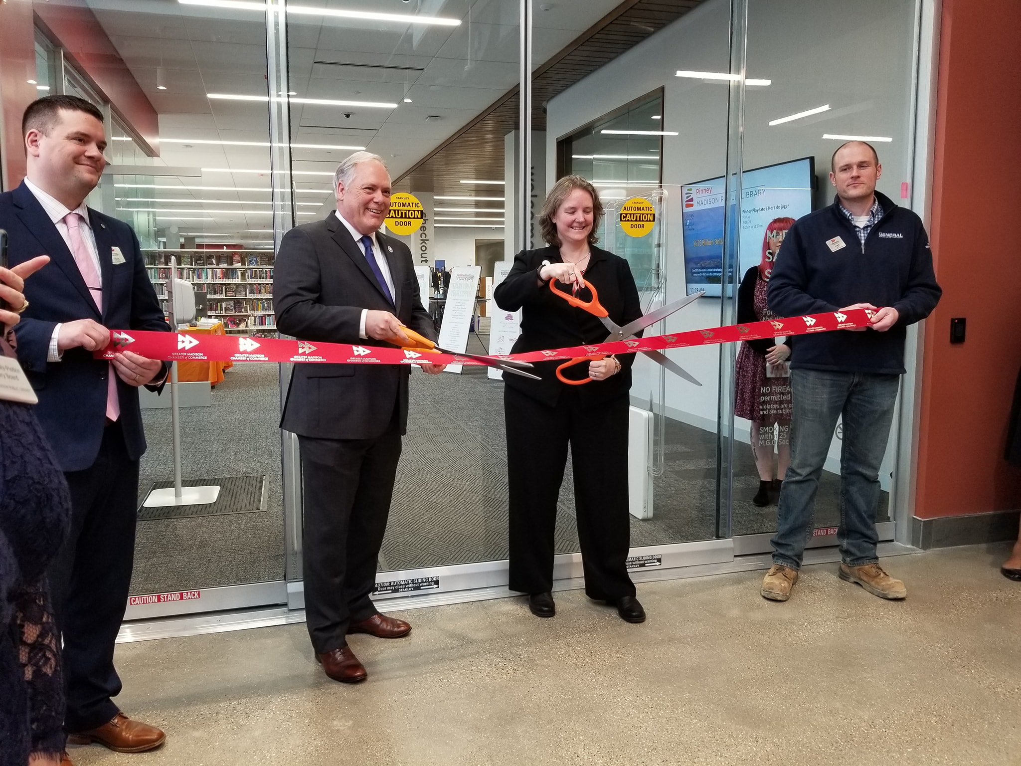 Madison - It's official! Pinney Library, Madison Public Library now ...