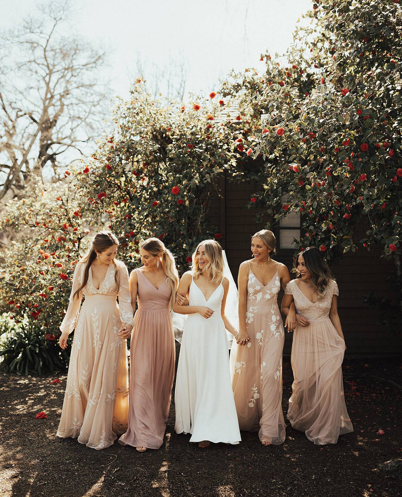 flesh colored bridesmaid dresses Meet Sand! ✨ The newest addition to our color family, Sand is a warm neutral that complements any skin tone and completes your perfect wedding palette! Head to our stories to see Shoulder Neckline Sleeves