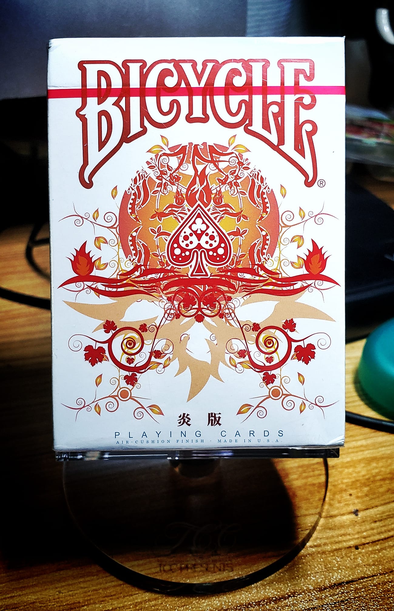 Bicycle Transducer Fire Edition Playing Cards - Limited Edition 