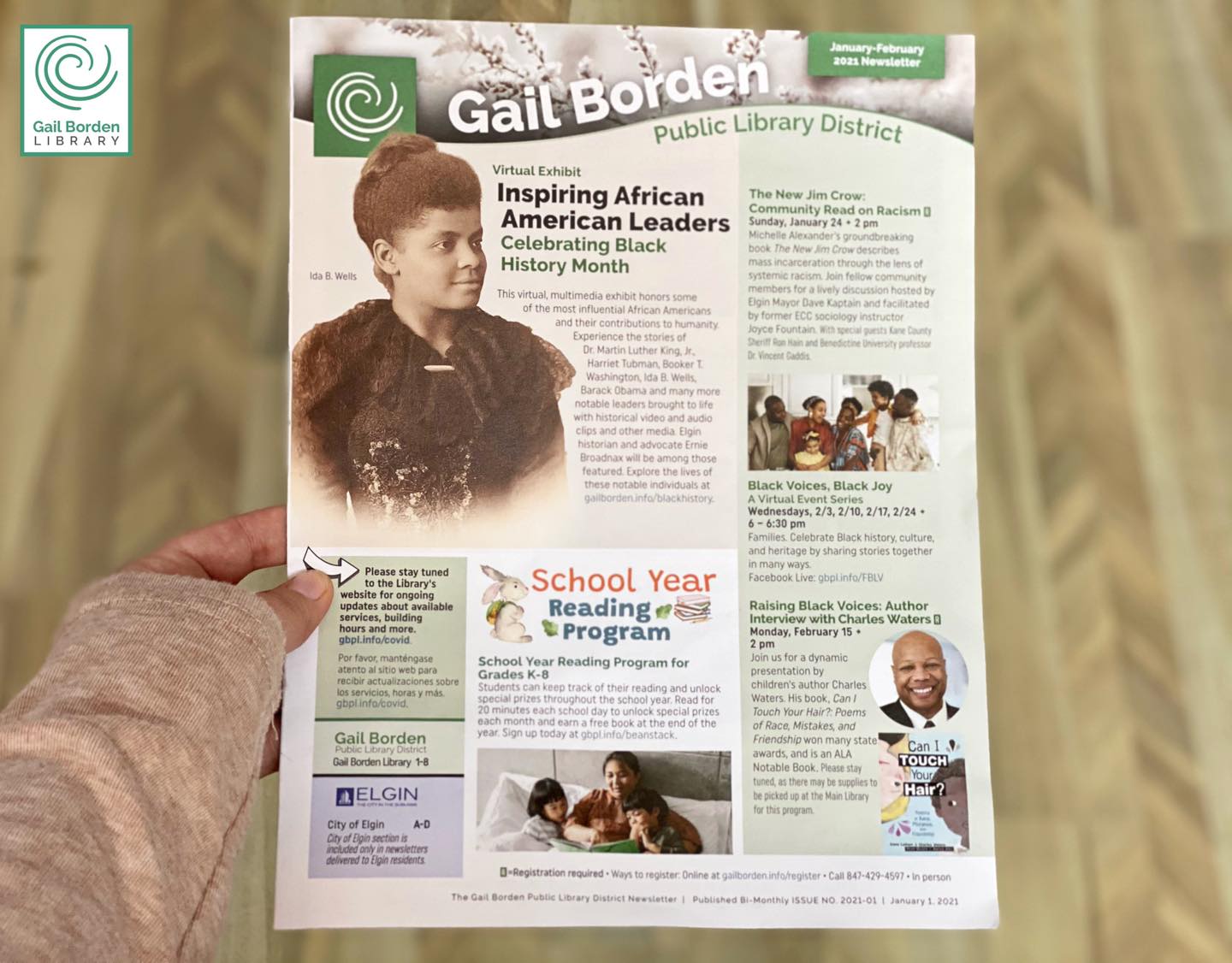 Our January-February print... - Gail Borden Public Library | Facebook