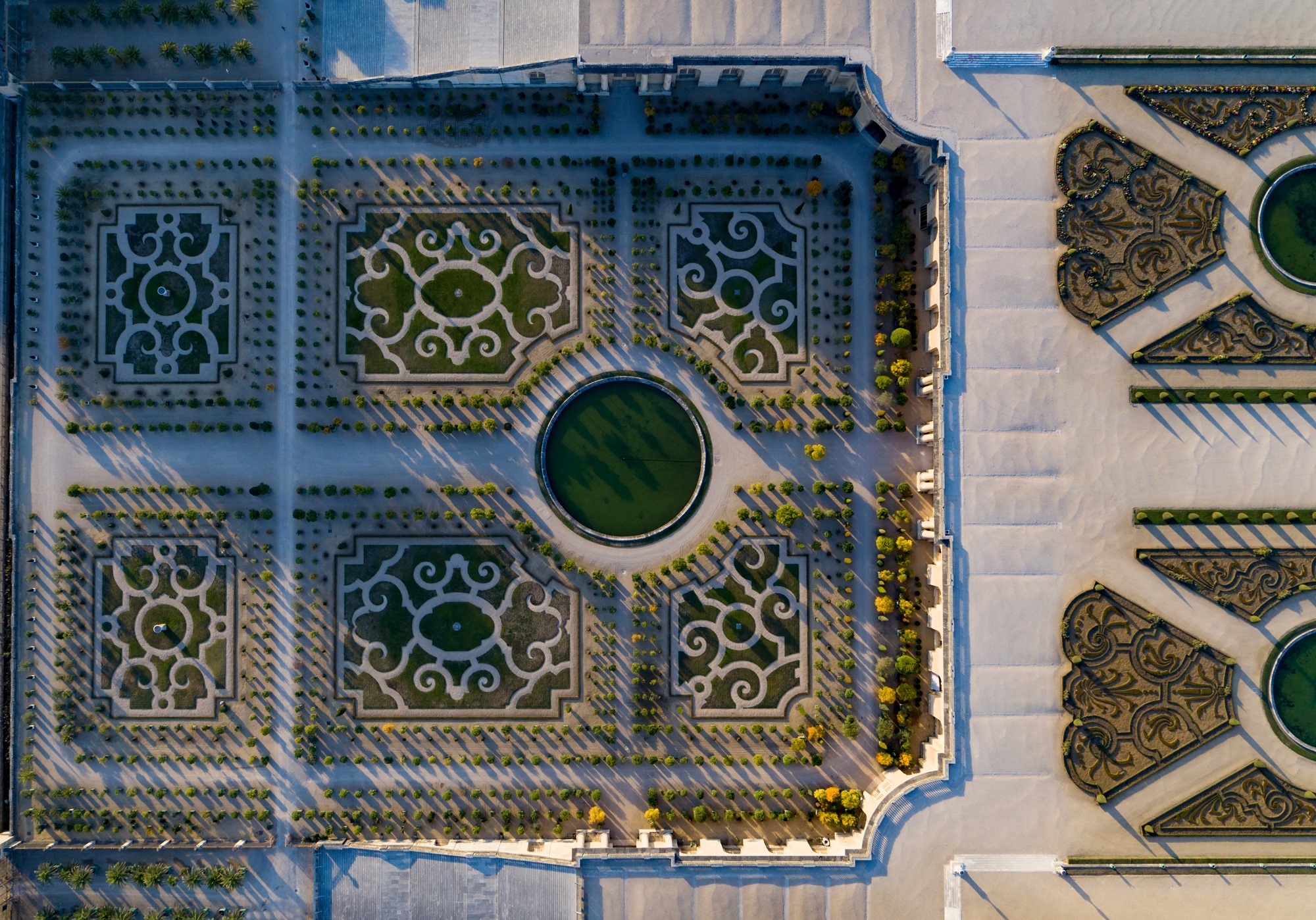 Chateau De Versailles Vu Du Ciel