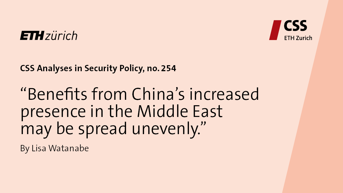 Center for Security Studies at ETH Zurich - Out this Wednesday: A new ...