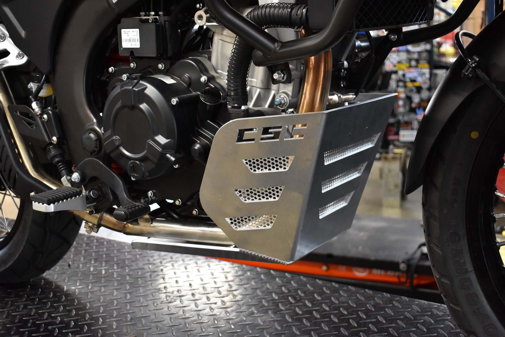 CSC Motorcycles - The new Skid Plate for the 2020 RX4 is... | Facebook