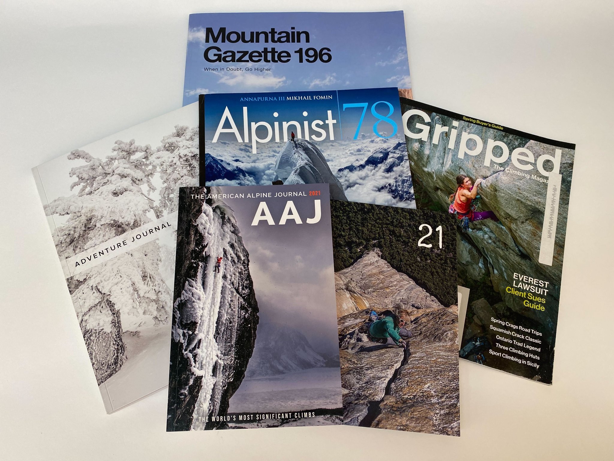 You can now find all four essays from the Alpinist 67 Mountain