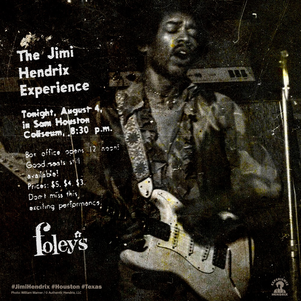 On May 10, 1970 The Jimi Hendrix Experience performance at the