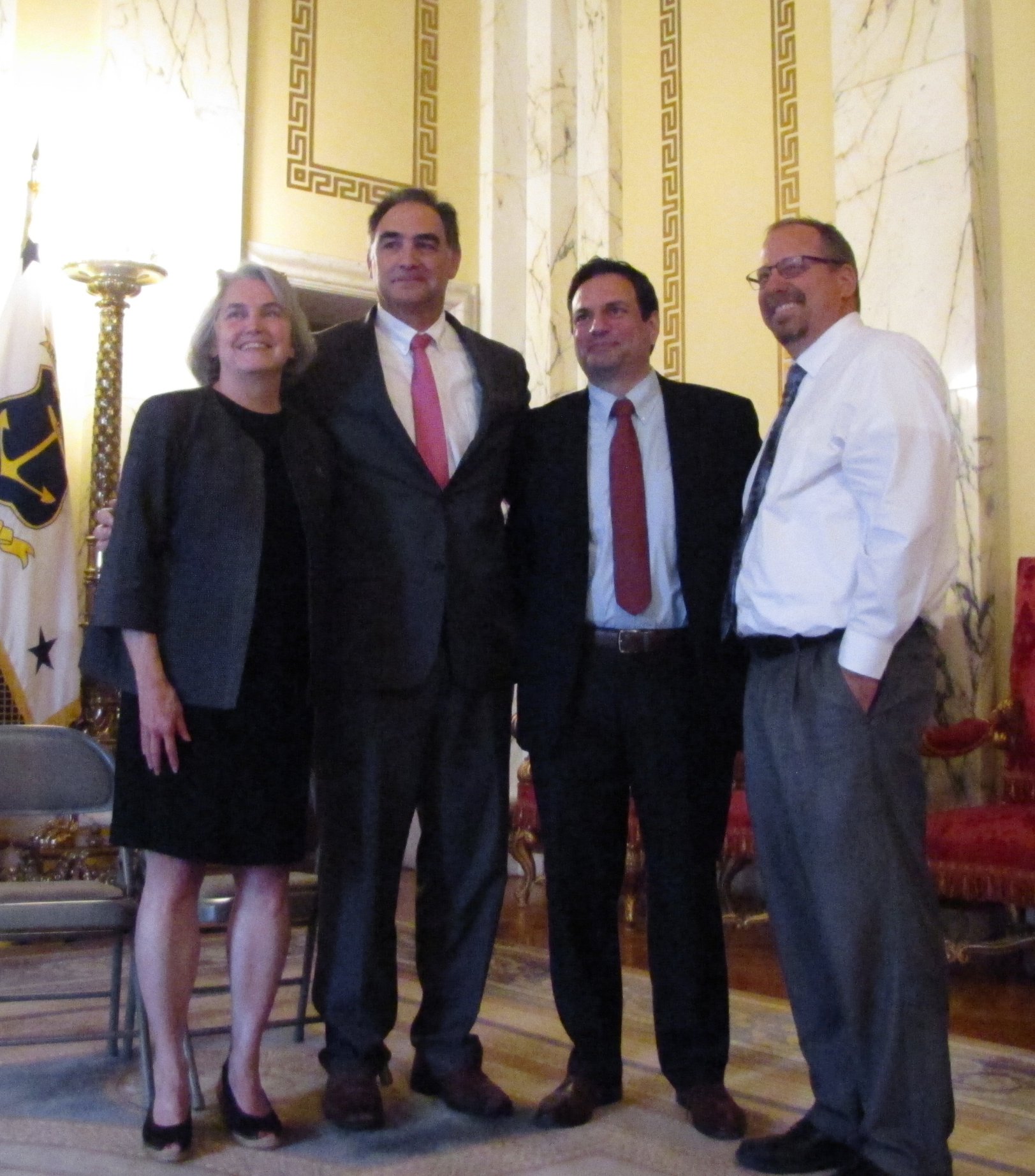 Rhode - This morning, RIDOT Chief Engineer Bob Rocchio accepted the ...
