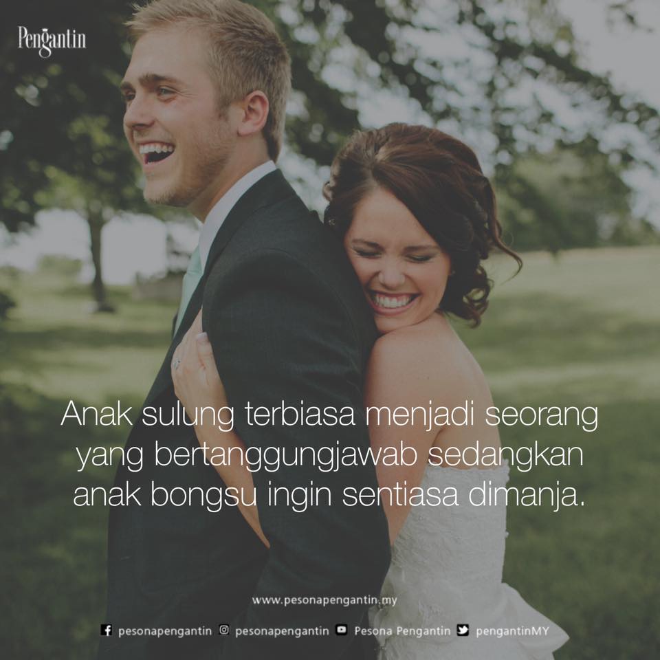 Sebenarnya Anak Sulung Dan Anak Bongsu Pesona Pengantin Facebook