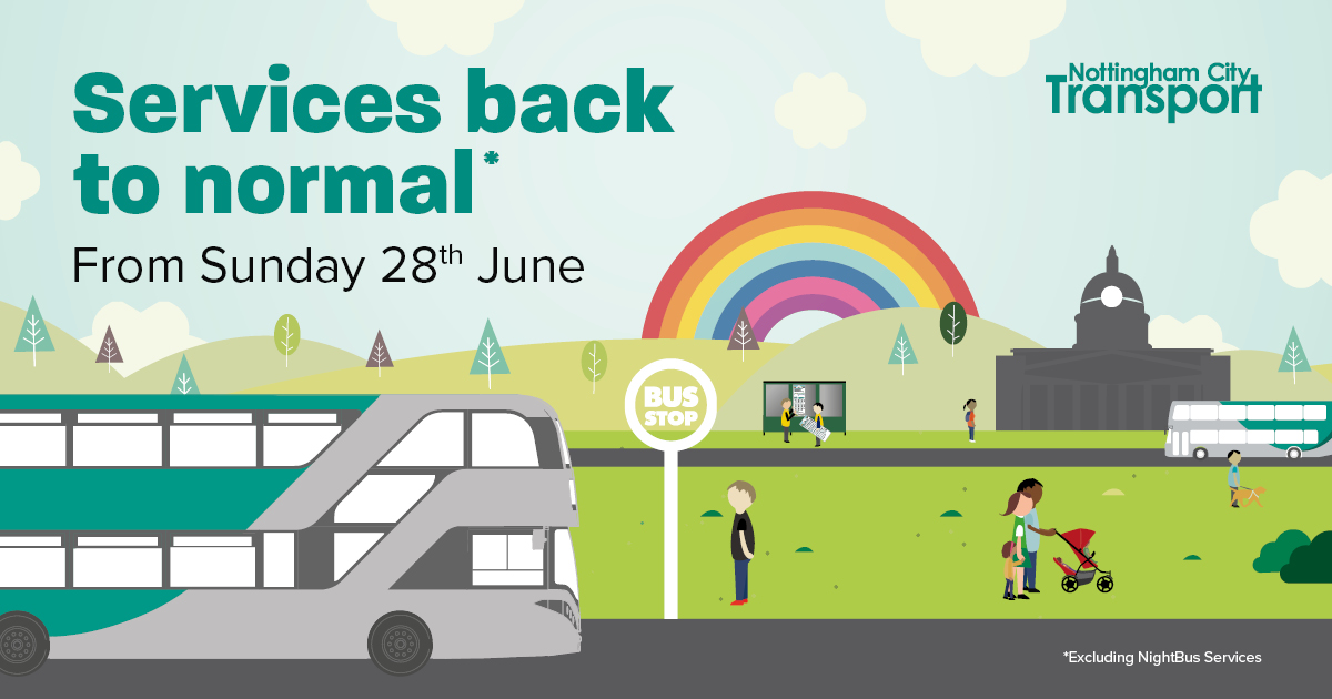 Nottingham City Transport - We will be returning to normal timetables ...