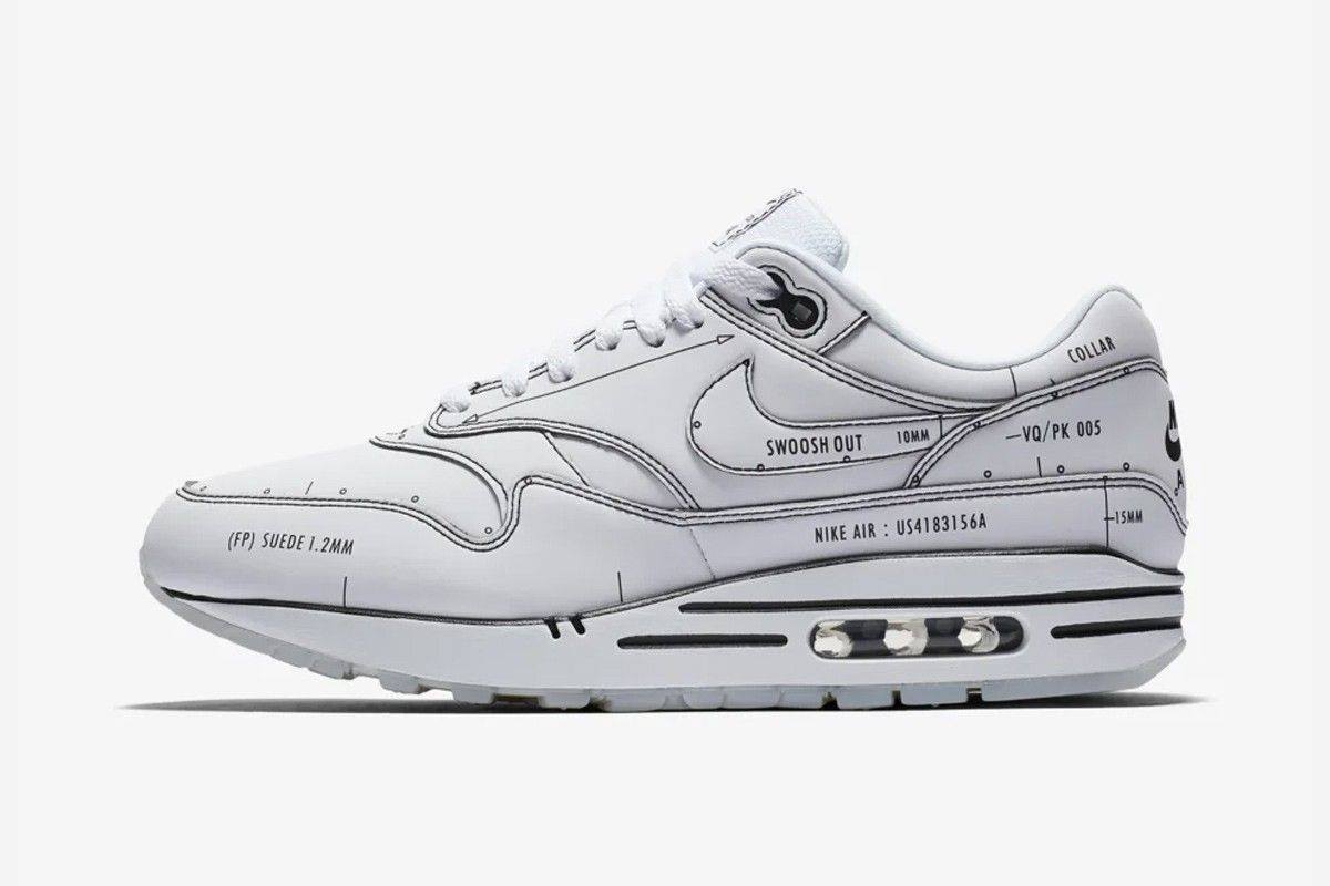 The Nike Air Max 1 Tinker “Sketch” is inspired by the sketch that