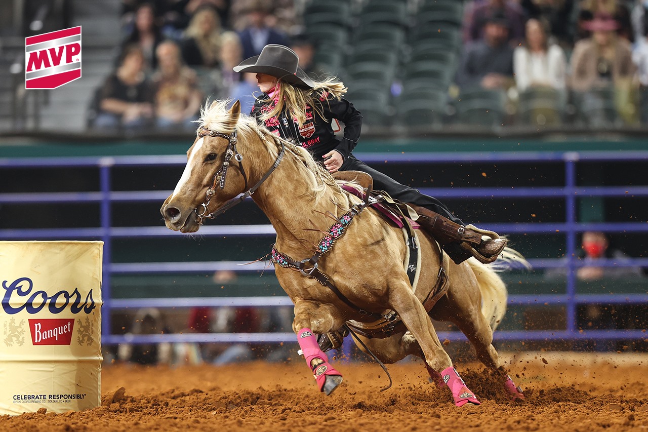 MVP - Jimmie Smith and her 10 year old mare, Lena,...