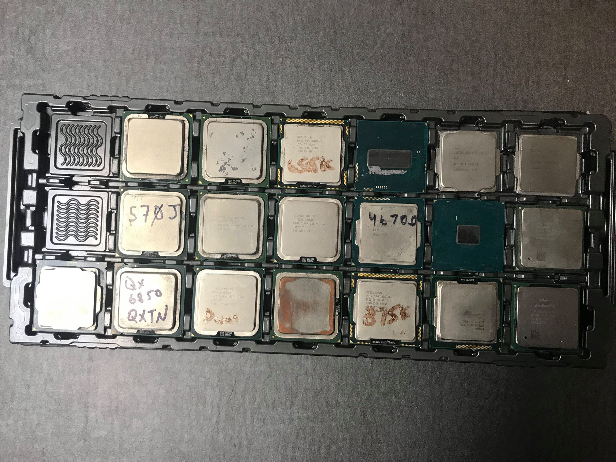 Just found this in a drawer. It was a really good CPU at the time.