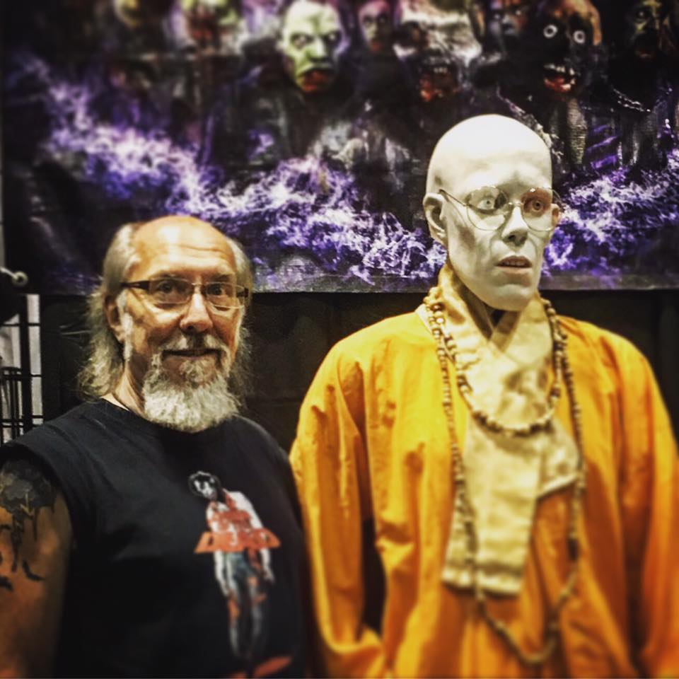 The real deal Hare Krishna zombie from Dawn of the Dead, Mike