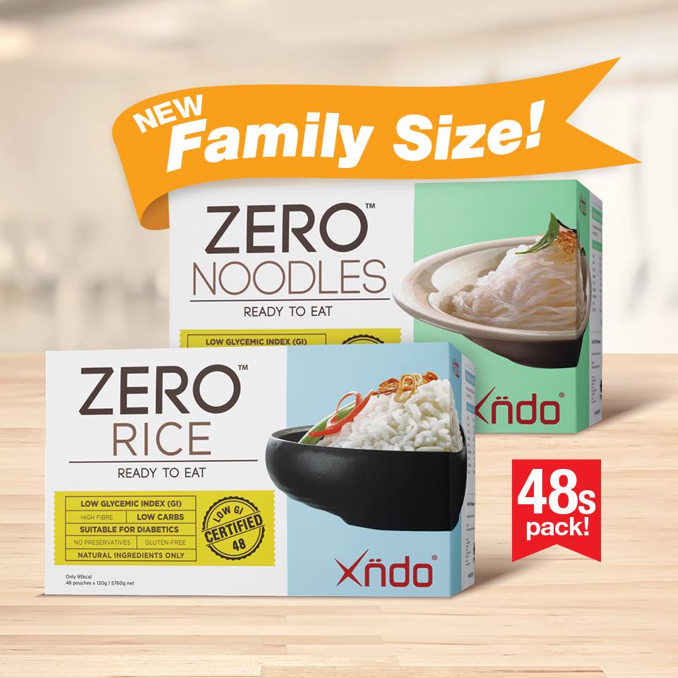 Xndo - Low GI Zero Rice and No-Carb Zero... | Facebook