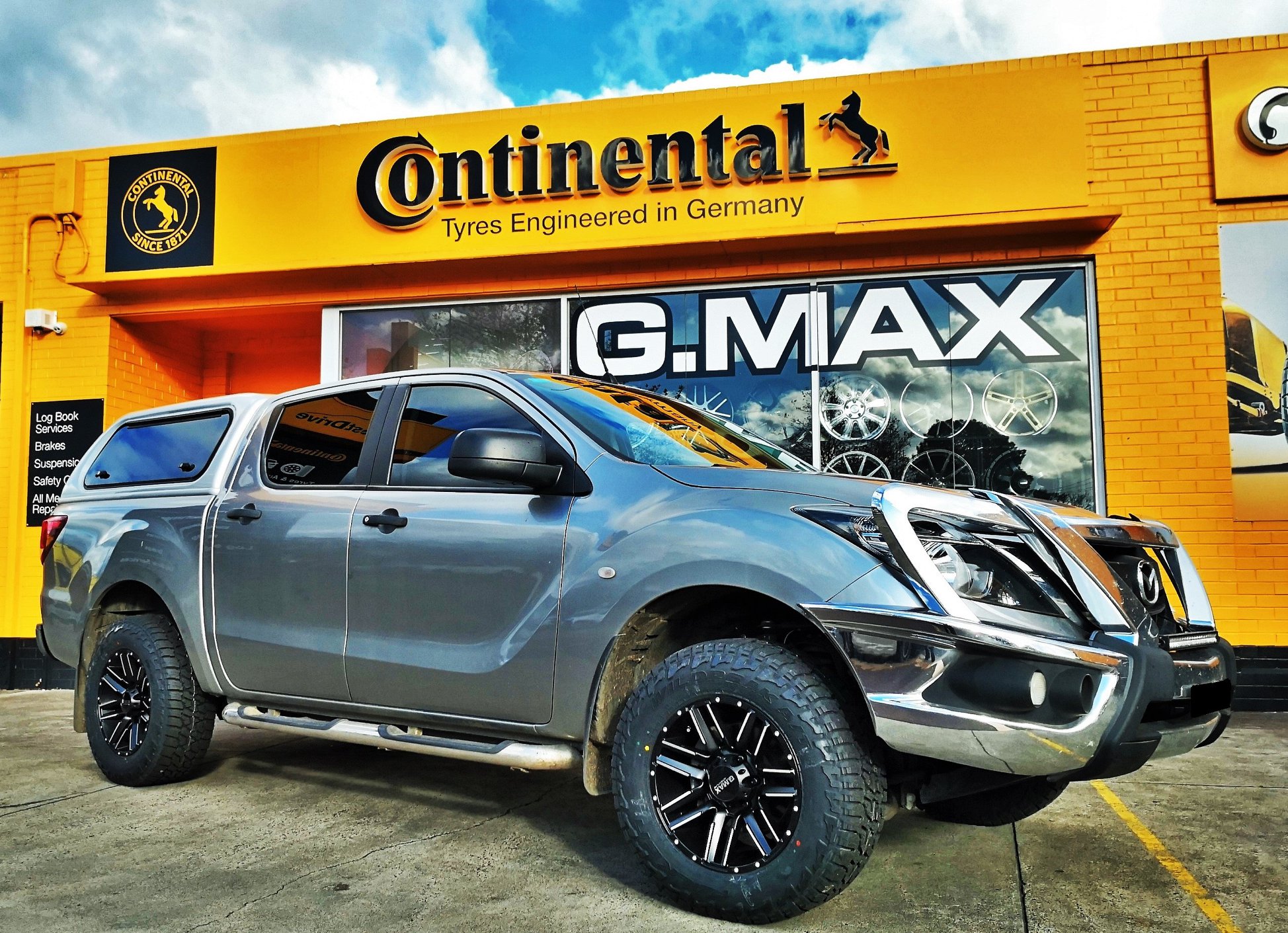 G.MAX WHEELS - G.MAX Maximus 17x8.5 in satin black finish...
