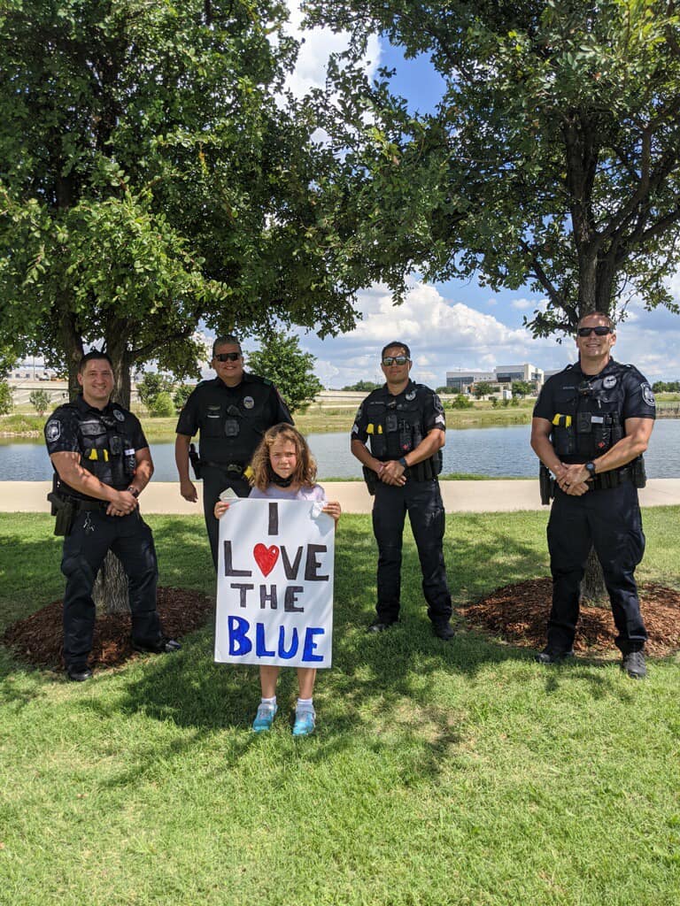 Positivity alert 📣! This sweet girl... - Grand Prairie Police