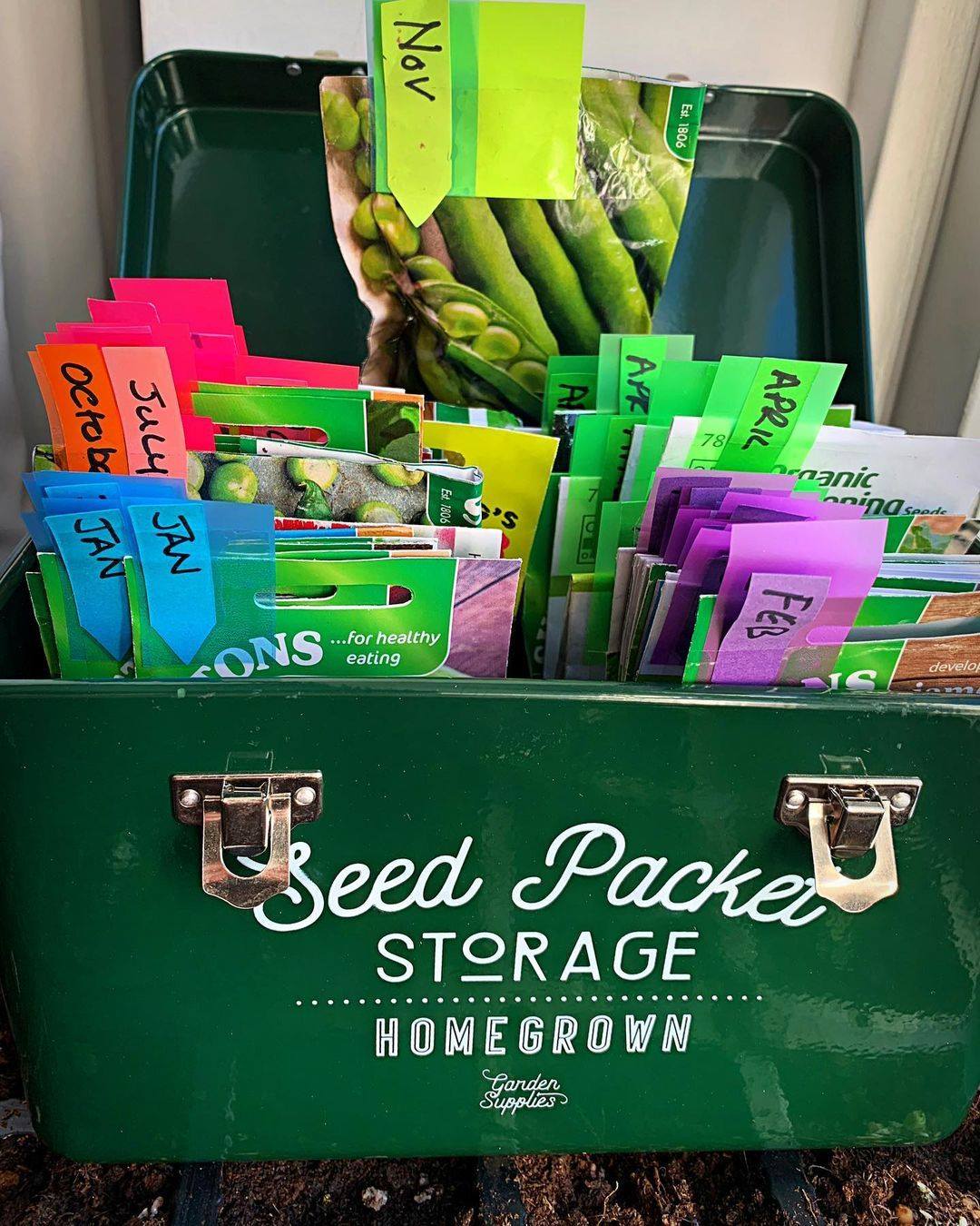 Suttons - How do you store your seeds? 🌱 We love this from @allotment ...