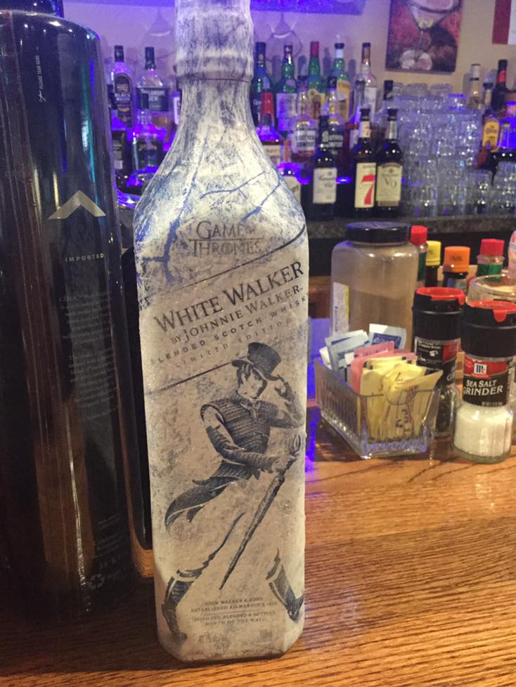 Interesting Bottle Johnny Walker Game of Thrones “White Walker”