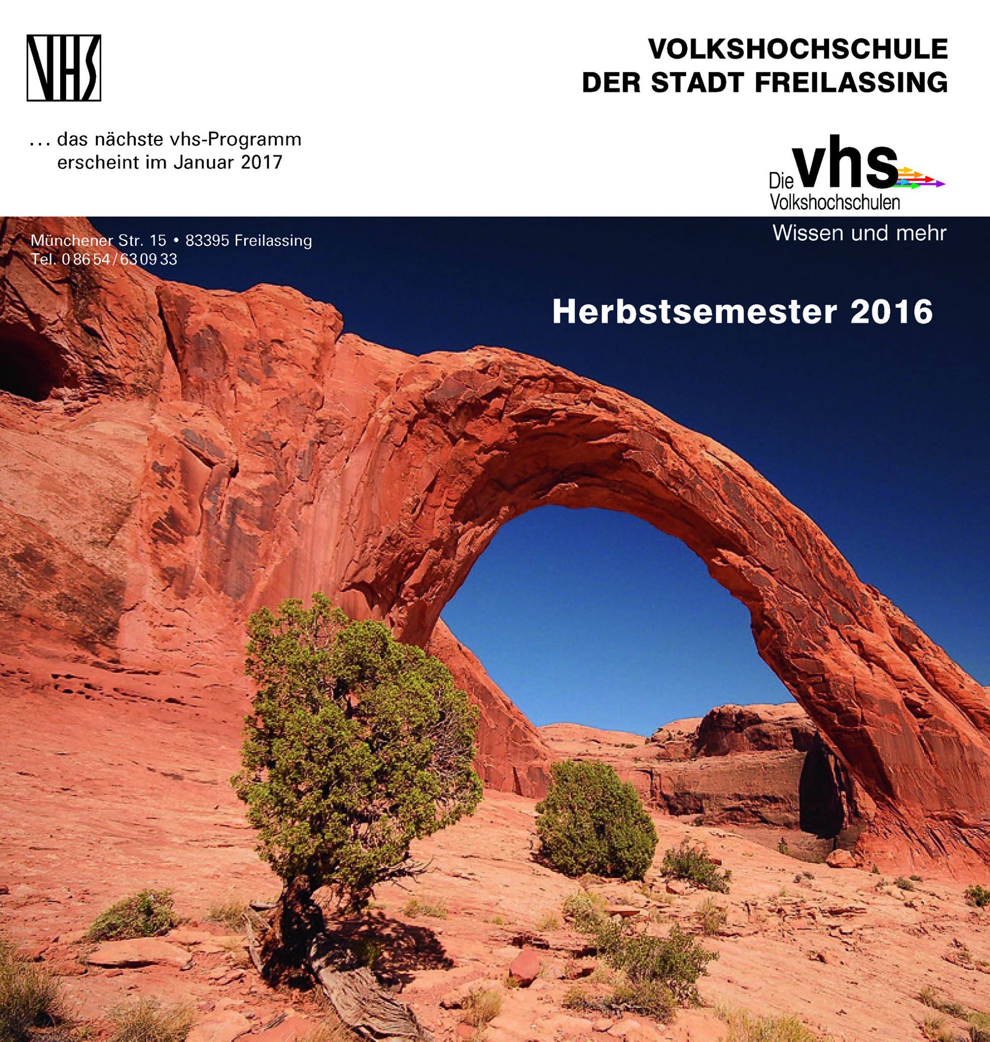 Stadt Freilassing - vhs Freilassing - Anmeldung zum Herbstsemester 2016 ...