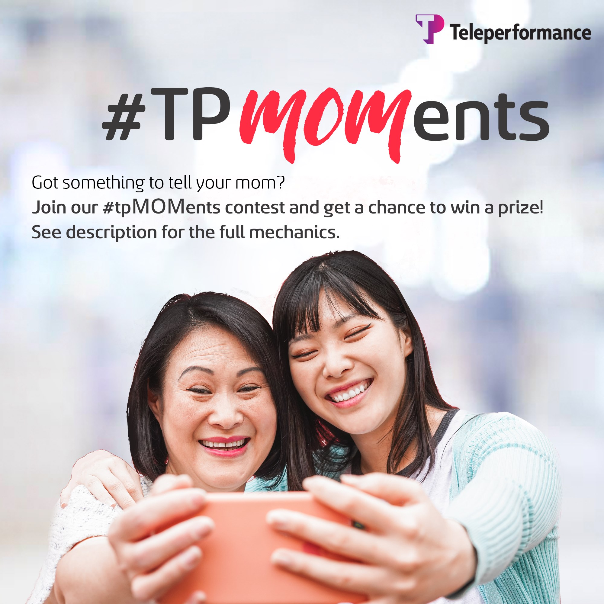 Teleperformance Philippines - Got something to tell your mom? Join our ...