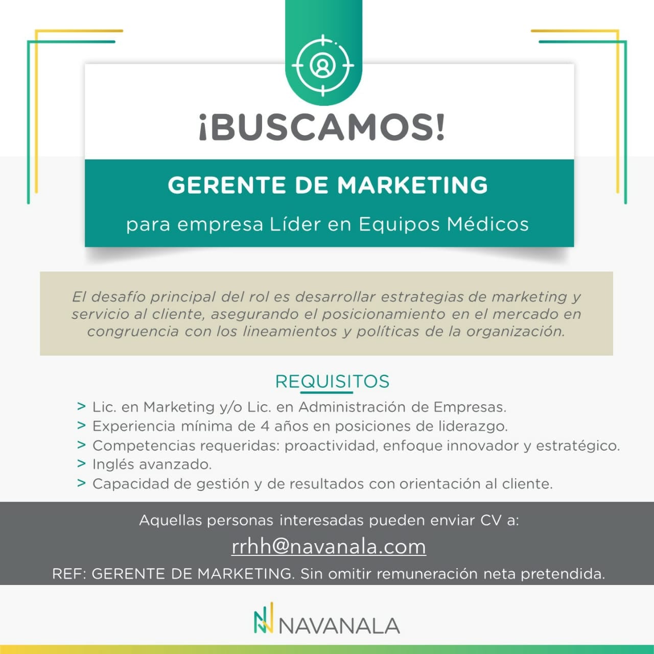 Navanala Consultora - #serviciosnavanala 📢📢NUEVA BÚSQUEDA LABORAL📢📢 ...
