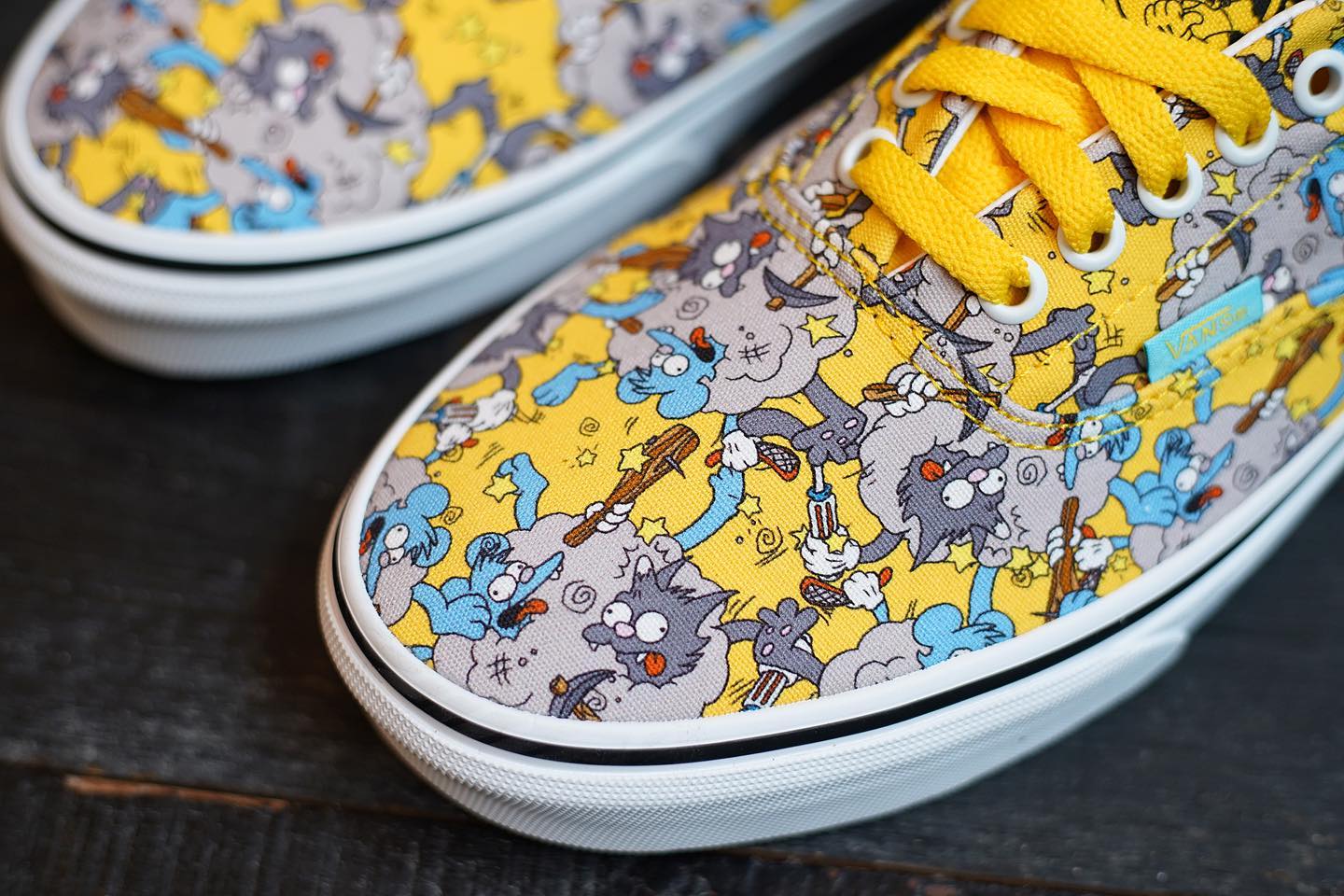 vans era the simpsons itchy & scratchy