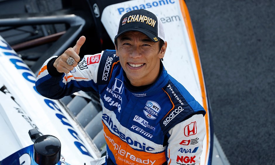 A historic day in CA 🌴 Relive Takuma Sato's first INDYCAR win