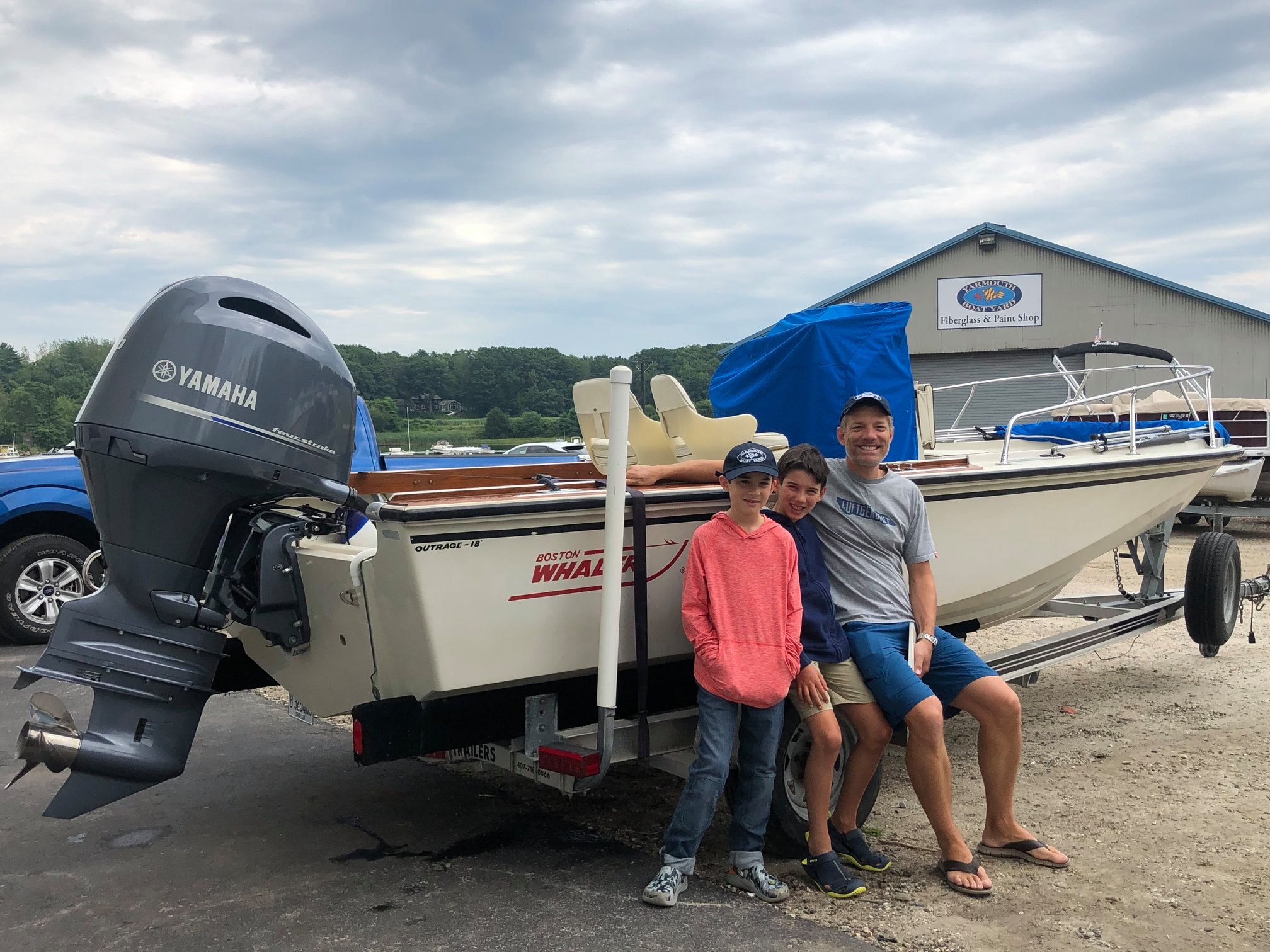 Swen Kolterman and his two sons,... - Yarmouth Boat Yard | Facebook